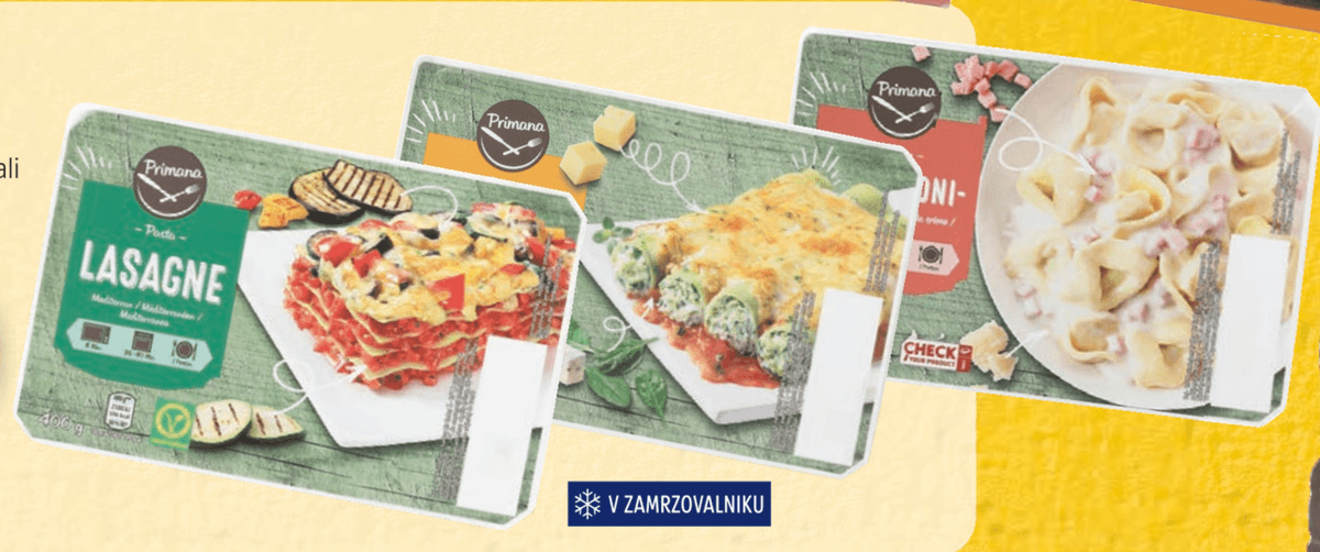 PRIMANA Jed s testeninami 400 g - Akcija v trgovini Hofer