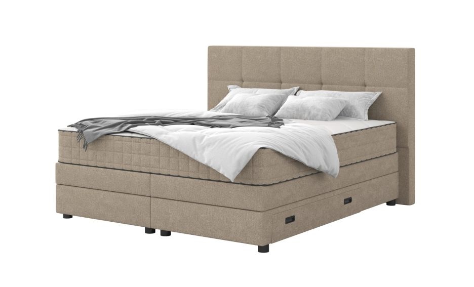 PESARO boxspring postelja 160 x 200 cm - Akcija v trgovini Prima