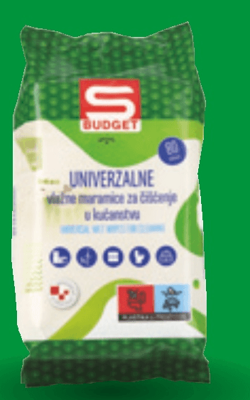 UNIVERZALNI ČISTILNI ROBČKI 80/1 S-BUDGET - Akcija v trgovini Spar