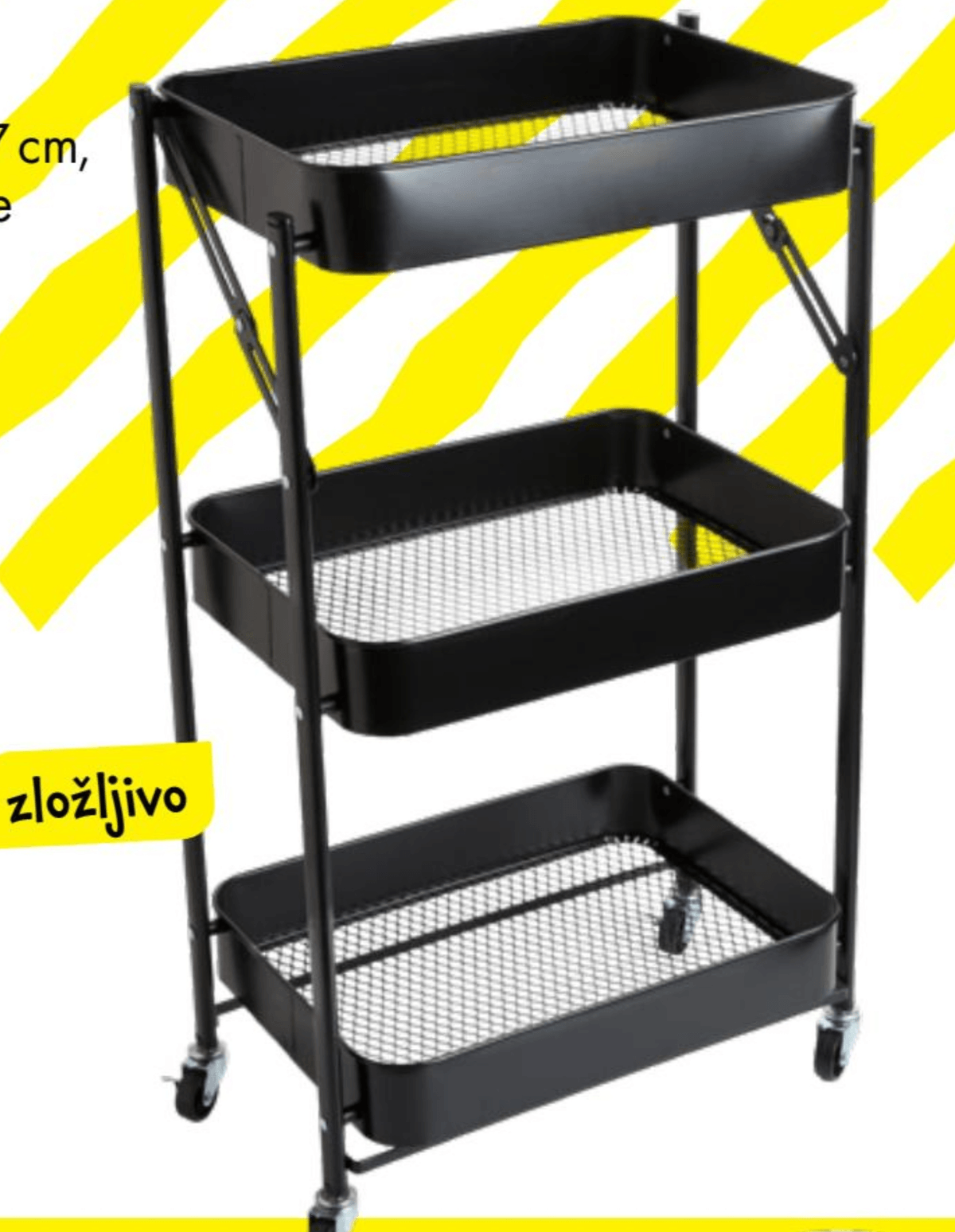 Voziček - Akcija v trgovini Tedi