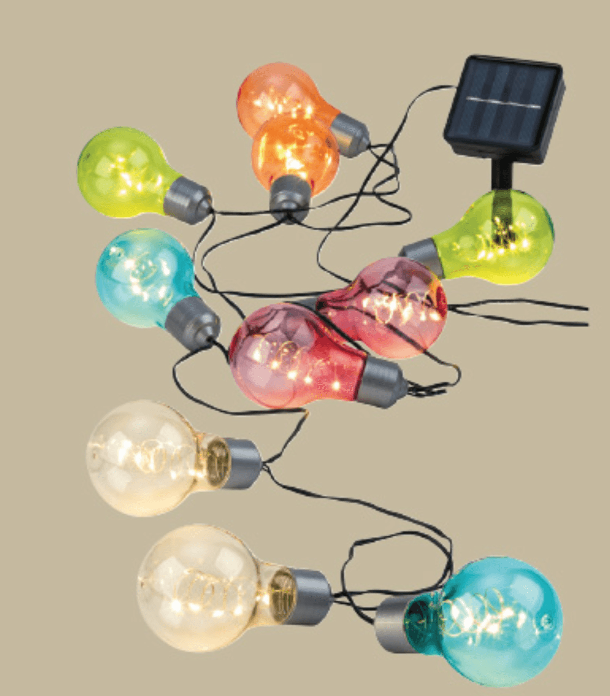 LIVARNO Solarna LED-svetilna veriga - Akcija v trgovini Lidl