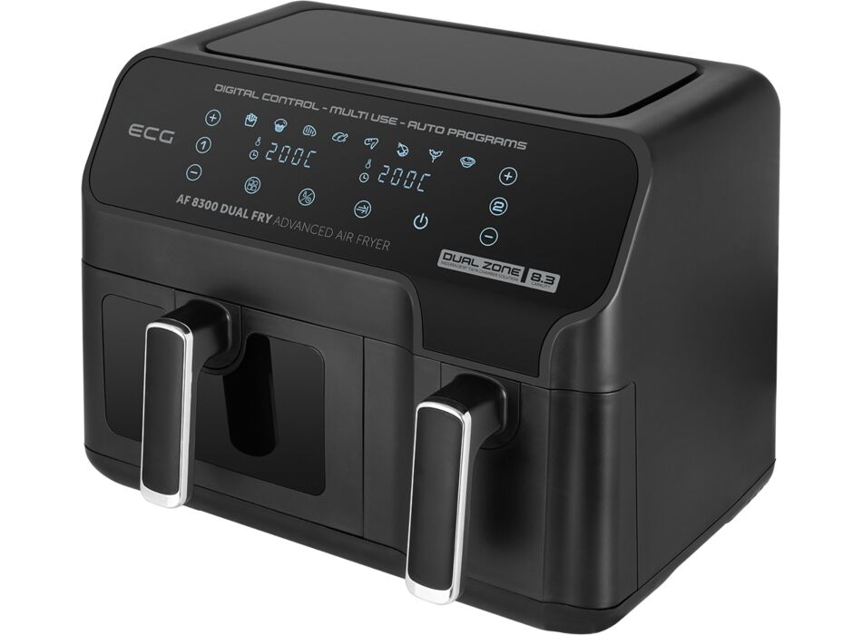 Cvrtnik na vroči zrak ECG AF8300 5,2l + 3,1l - Akcija v trgovini Harvey Norman