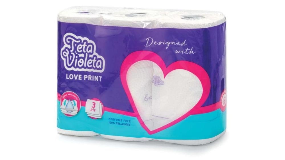 Kuhinjske brisače Teta Violeta 3/1 - Akcija v trgovini Tuš