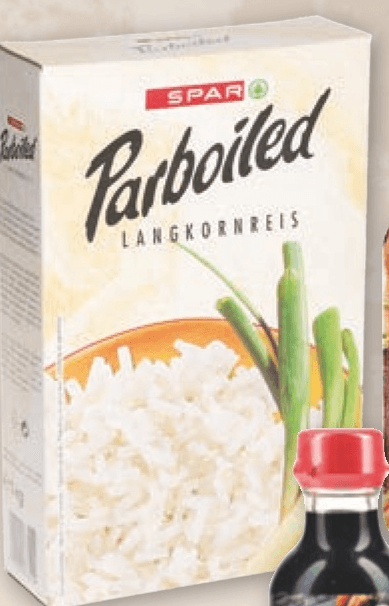 SPAR Dolgozrnati riž parboiled 1 kg - Akcija v trgovini Spar