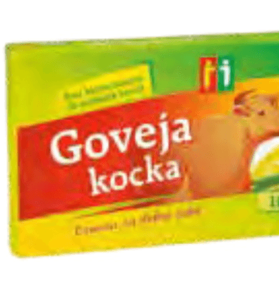 Goveja kocka 110 g - Akcija v trgovini Jager