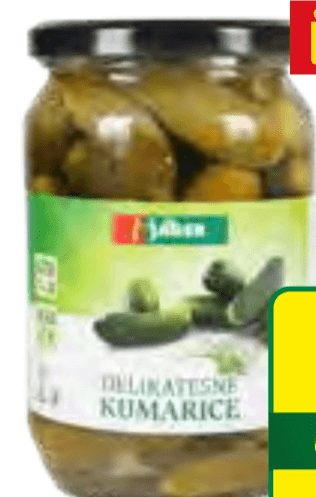 Delikatesne kumarice 680 g Jager - Akcija v trgovini Jager