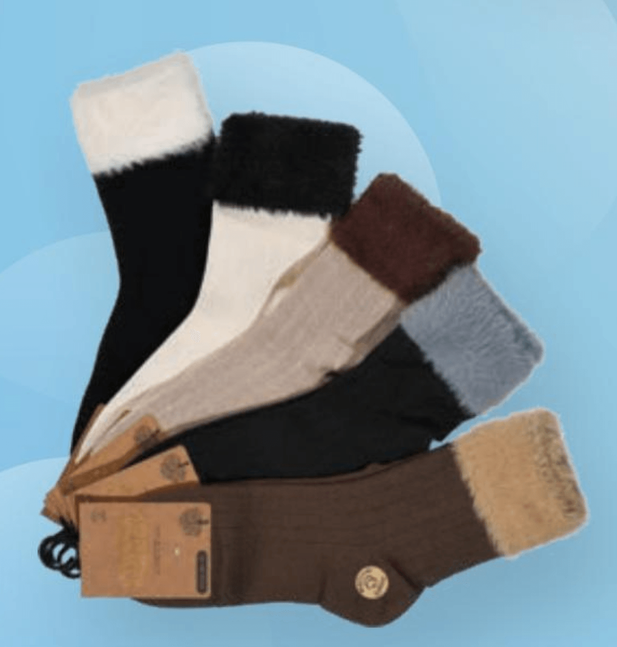 PESAIL ženske visoke nogavice 5 parov - Akcija v trgovini Dm