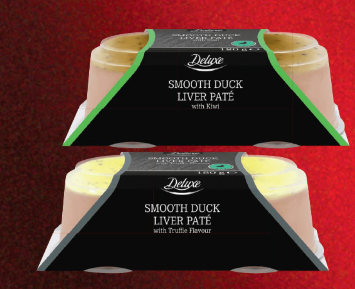 Deluxe Pašteta iz račjih jeter z dodatki 180 g - Akcija v trgovini Lidl