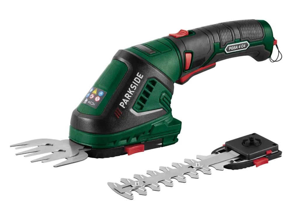 PARKSIDE Akumulatorske škarje za rezanje trave in grmičevja - Akcija v trgovini Lidl