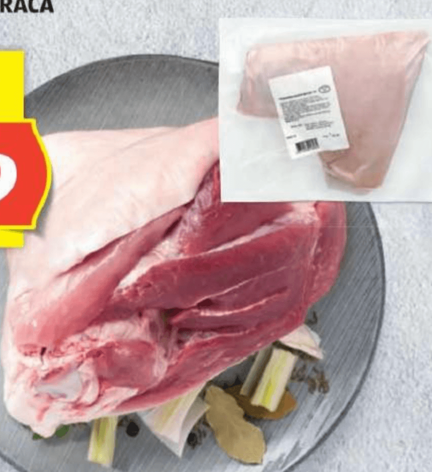 Svinjska krača Panvita - Akcija v trgovini Hofer