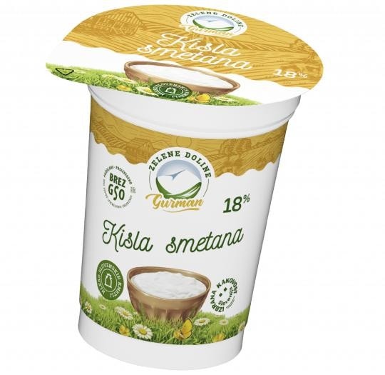 Kisla smetana Zelene doline IK od 180 do 500 g Akcija v trgovini Tuš
