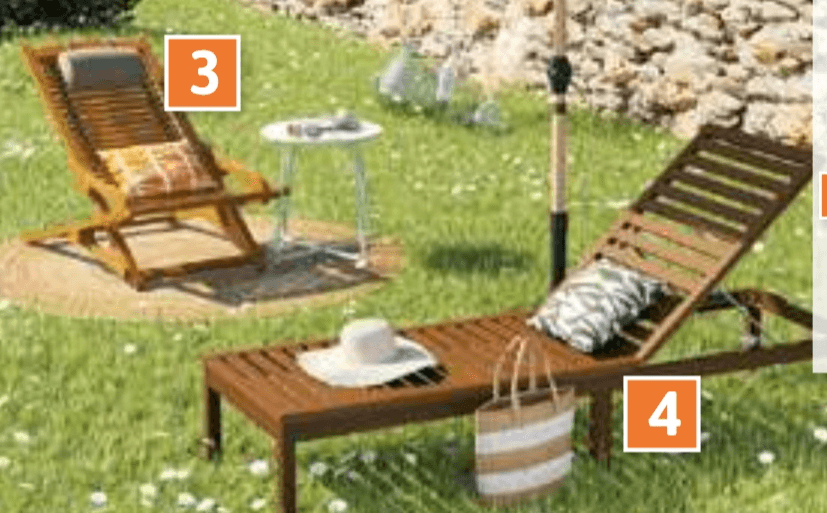 Ležalnik - Akcija v trgovini E.Leclerc