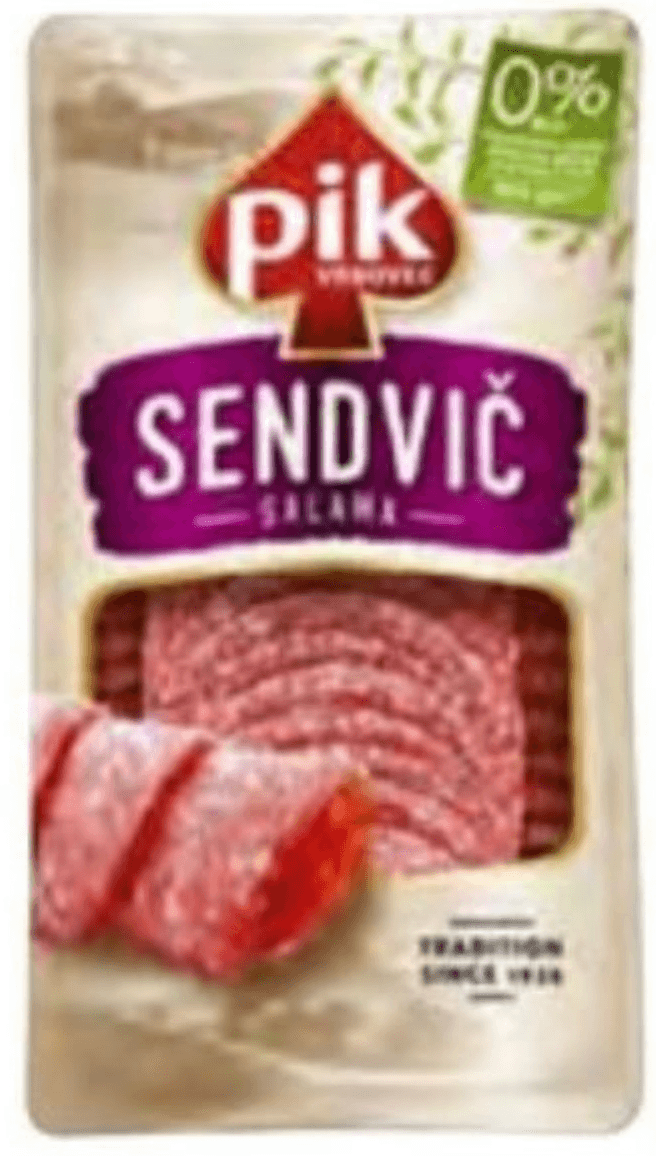Sendvič klobasa 100 g Pik - Akcija v trgovini Jager