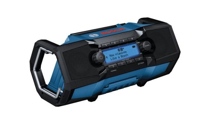 Akumulatorski radio za gradbišča Bosch GPB 18V-3 SC Akcija v trgovini Bauhaus