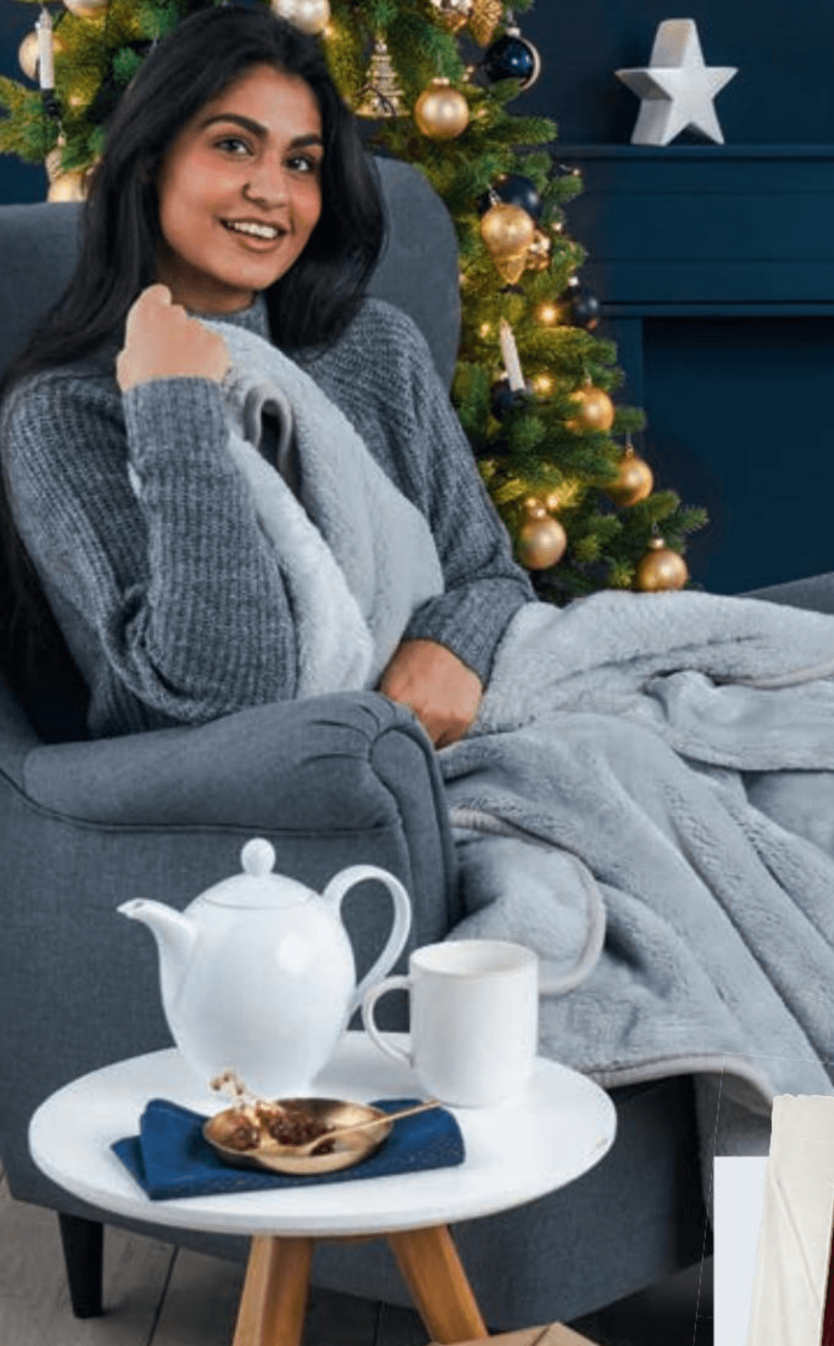 Odeja v videzu kašmirja Home Creation - Akcija v trgovini Hofer