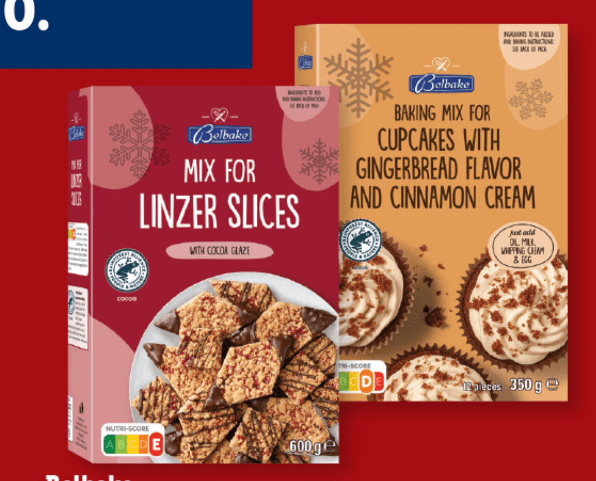 Belbake Pripravljena zmes za praznične slaščice 350/600 g - Akcija v trgovini Lidl
