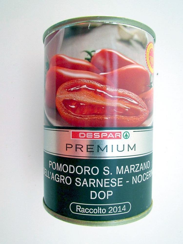 Paradižnik S. Marzano 400 g DESPAR PREMIUM - Akcija v trgovini Spar