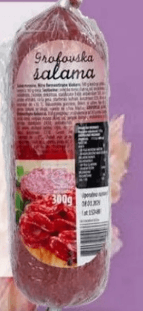 Grofovska salama 300 g - Akcija v trgovini Eurospin