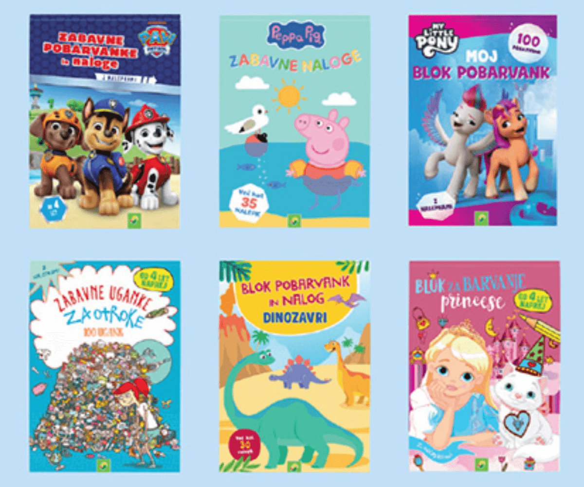 Otroški blok - Akcija v trgovini Lidl