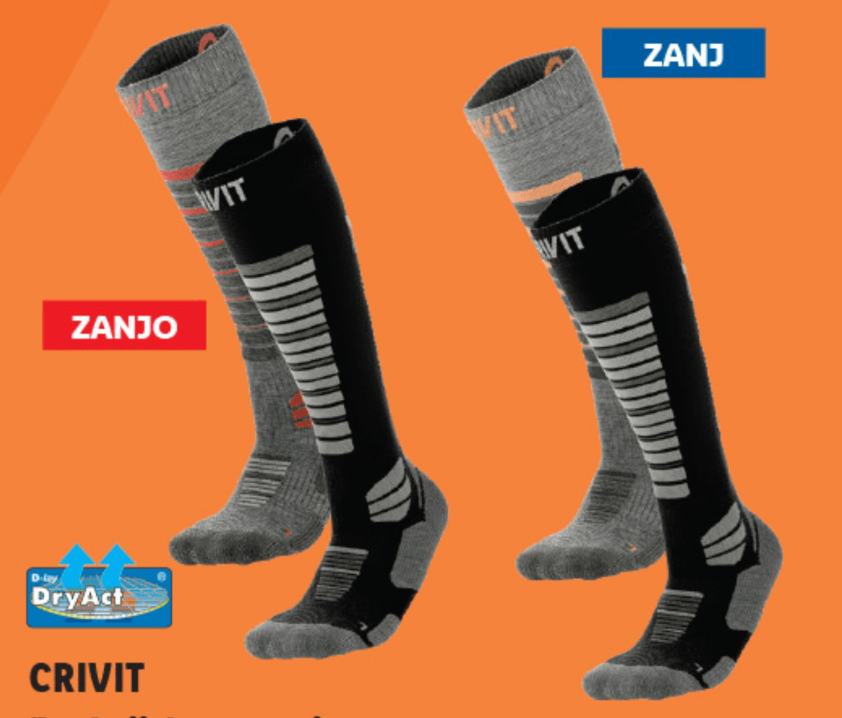 CRIVIT Funkcijske nogavice - Akcija v trgovini Lidl