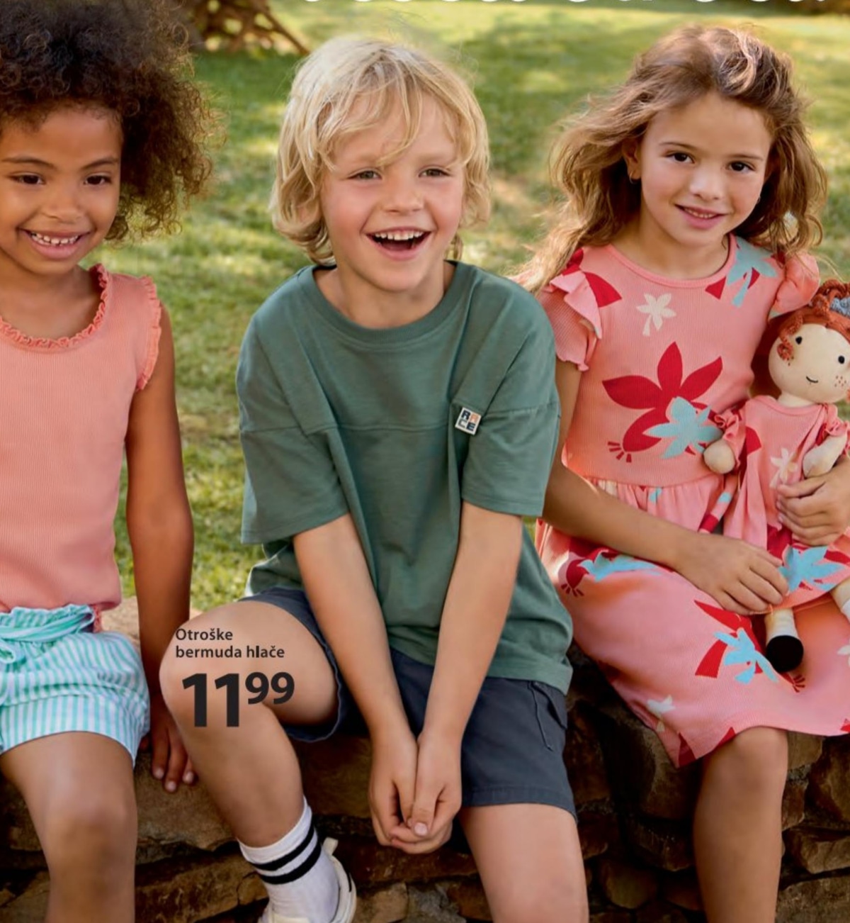 Otroške bermuda hlače - Akcija v trgovini NKD