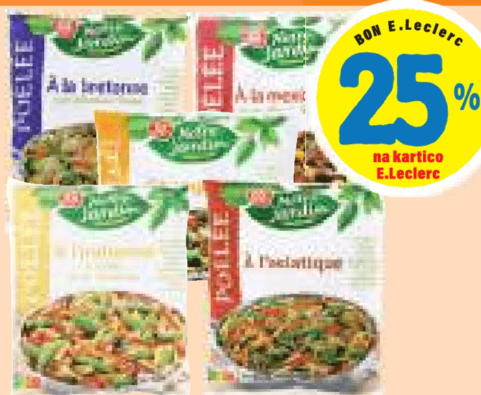 Zelenjavne mešanice 1 kg Notre Jardin - Akcija v trgovini E.Leclerc