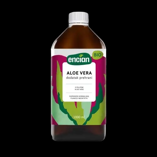 Encian Aloe Vera sok prehransko dopolnilo 1000 ml Akcija v trgovini Dm