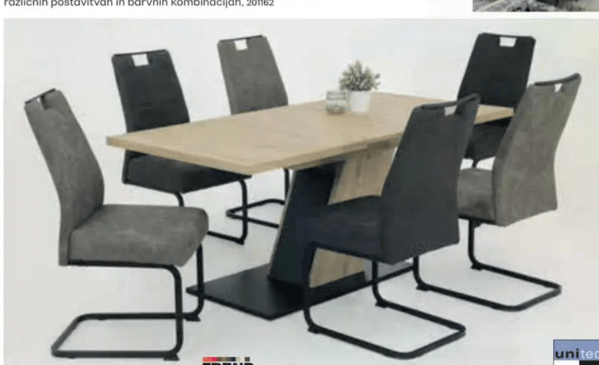 Miza TREND STORE - Akcija v trgovini Rutar