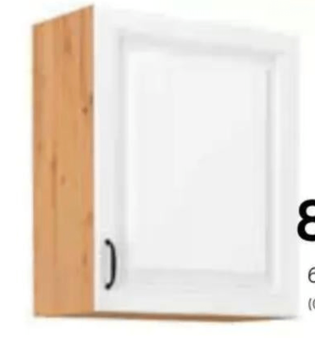 Xora stenska omarica z enojnimi vrati - Akcija v trgovini Lesnina