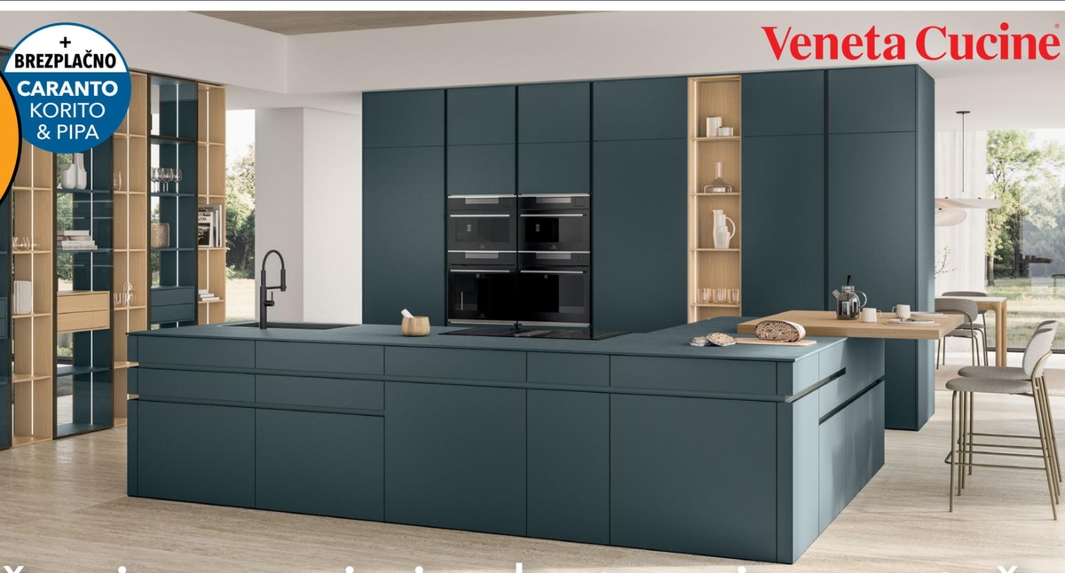 Veneta Cucine kuhinje - Akcija v trgovini Harvey Norman