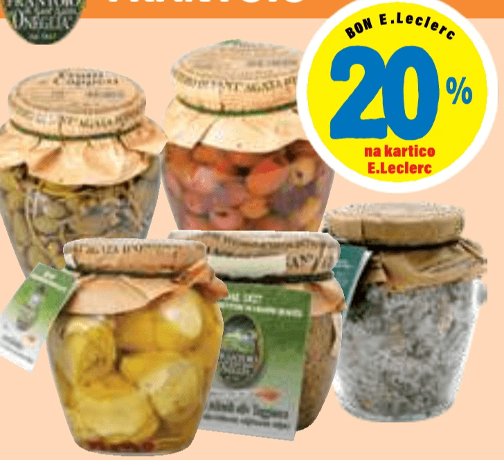 Vsi izdelki Frantoio - Akcija v trgovini E.Leclerc