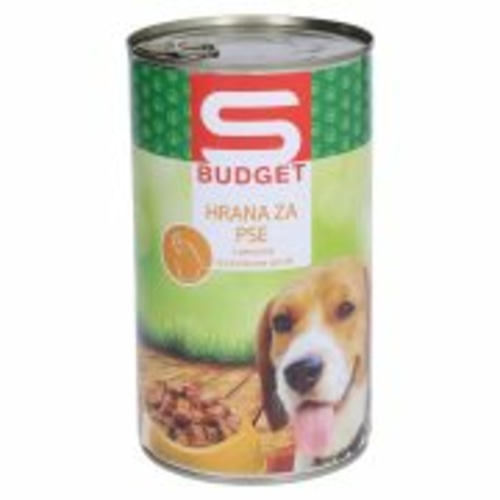 S Budget Hrana za pse v konzervi 1240 g - Akcija v trgovini Spar
