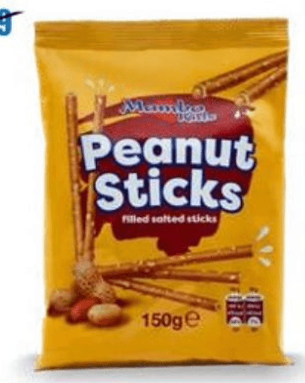 Palčke z arašidovim polnilom 150 g Mambo Kids - Akcija v trgovini Eurospin