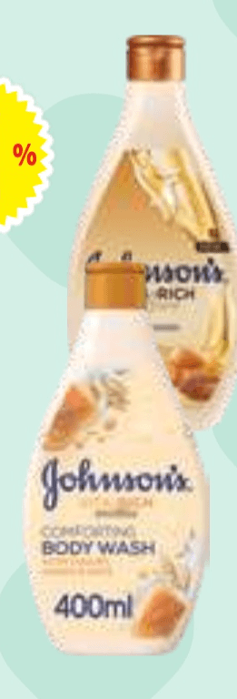 Gel za tuširanje Johnson's 400 ml - Akcija u trgovini E.Leclerc