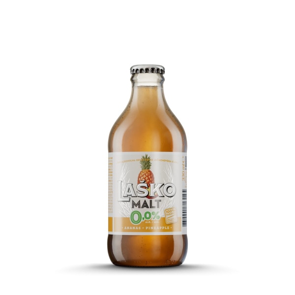 Brezalkoholno Pivo Malt Ananas 4 x 0,33 l Laško - Akcija v trgovini Spar