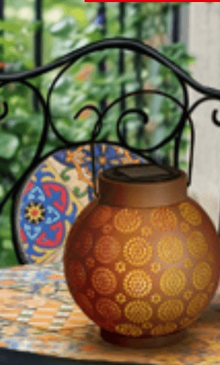 Solarna lanterna - Akcija v trgovini Spar