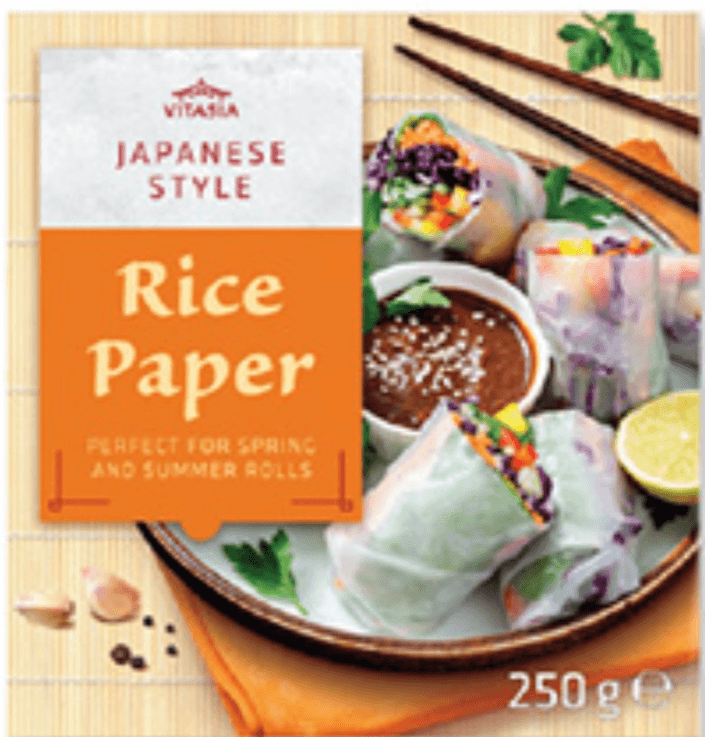 VITASIA Rižev papir 250 g - Akcija v trgovini Lidl