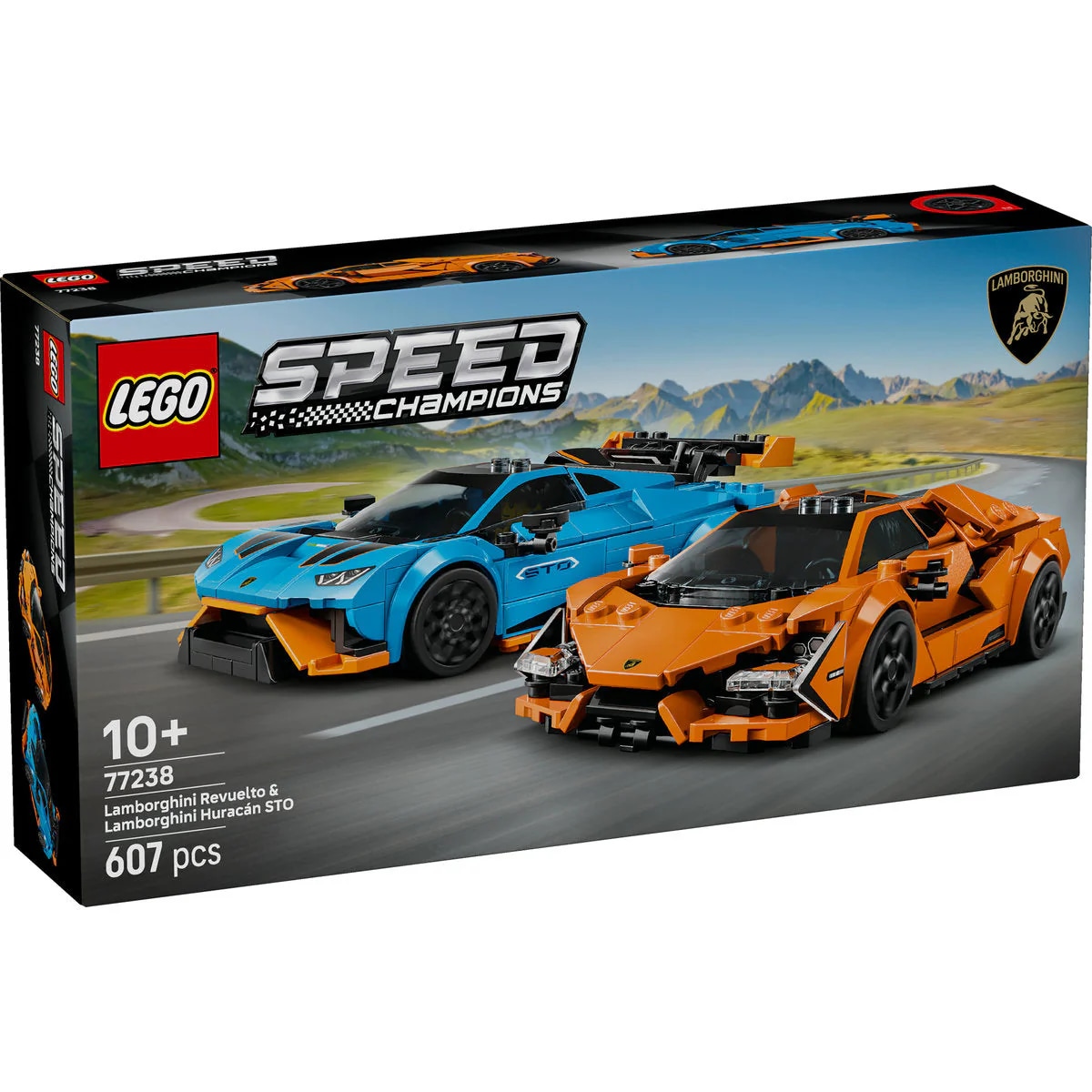 LEGO Lamborghini Revuelto in Huracán STO 77238 607 pcs - Akcija v trgovini Mueller