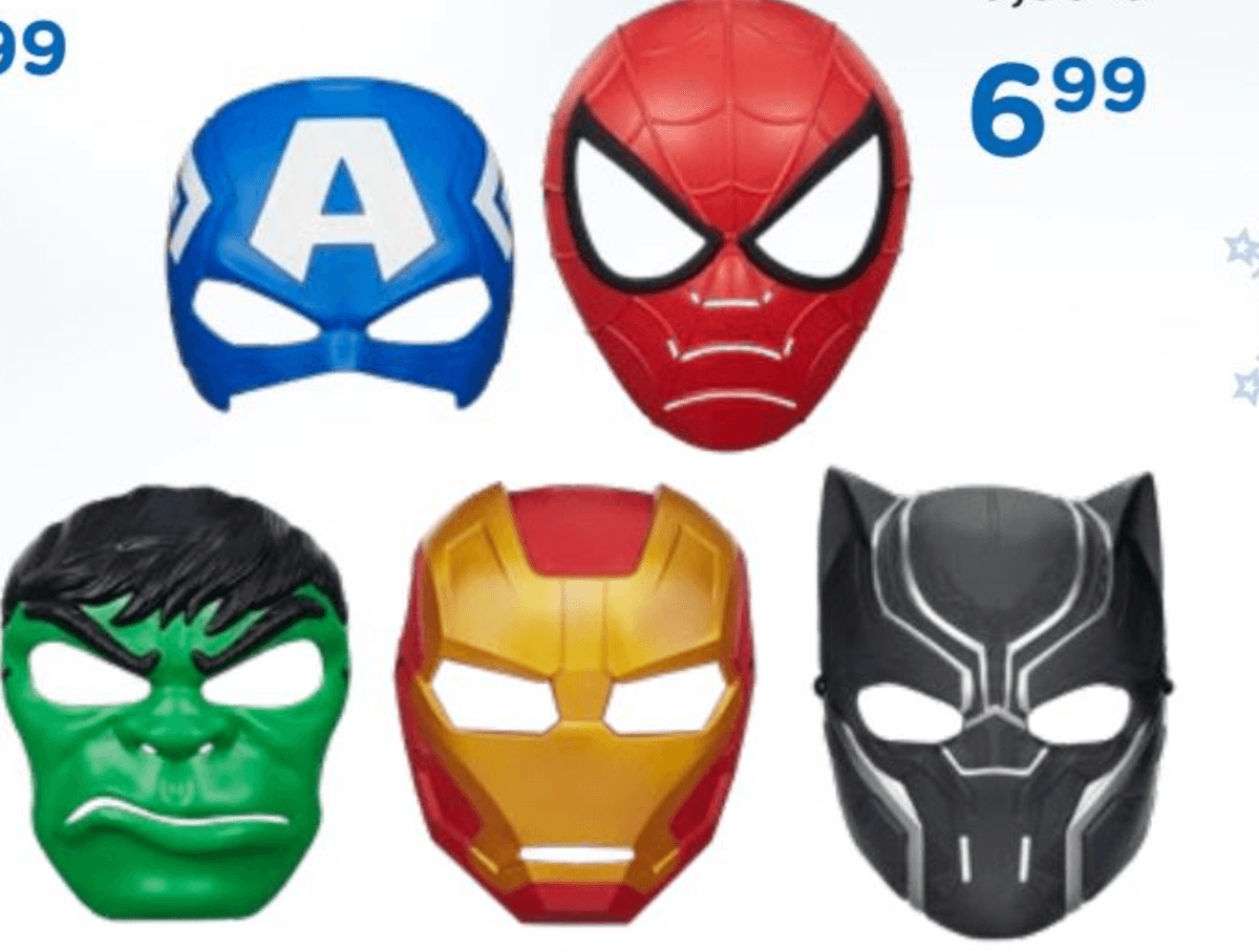 Maska Marvel - Akcija v trgovini Baby Center
