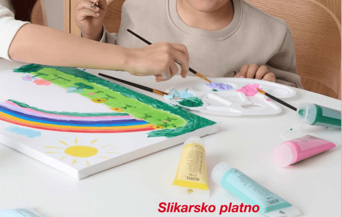 Akrilna barva 75 ml Akcija u trgovini Kik