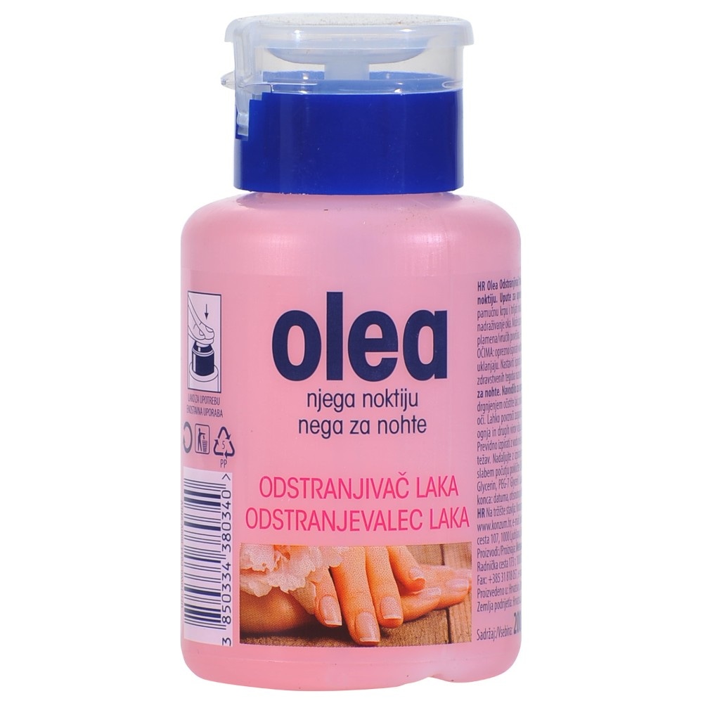 Odstranjevalec laka za nohte Olea 200 ml - Akcija v trgovini Mercator
