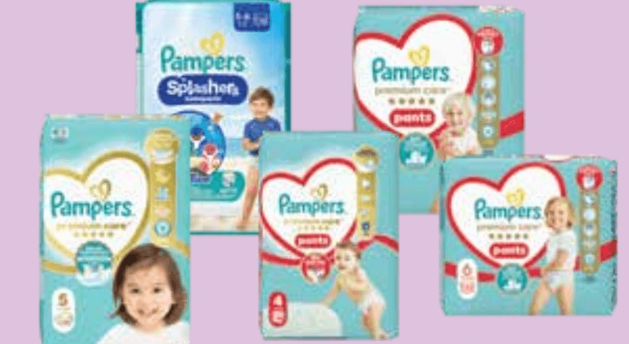 Plenice in hlačne plenice Pampers - Akcija v trgovini Spar