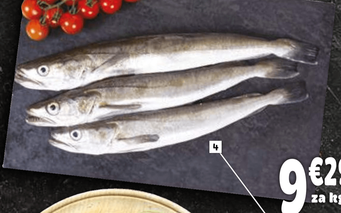 Oslič - Akcija v trgovini E.Leclerc