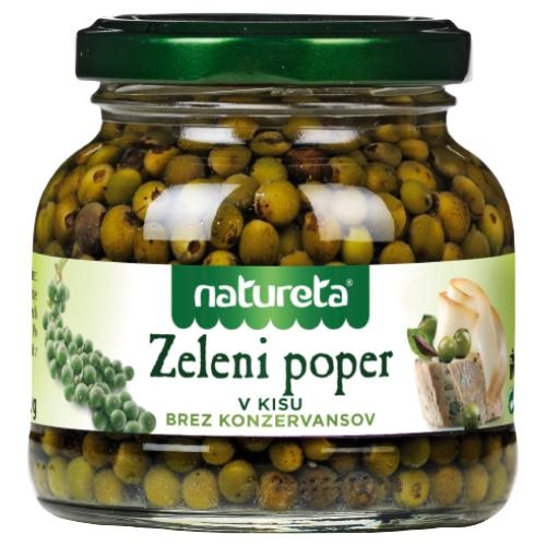 Natureta Zeleni Poper 200 g - Akcija v trgovini Tuš