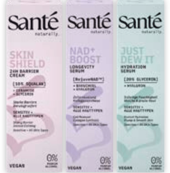 Santé izdelki za nego obraza - Akcija v trgovini Mueller