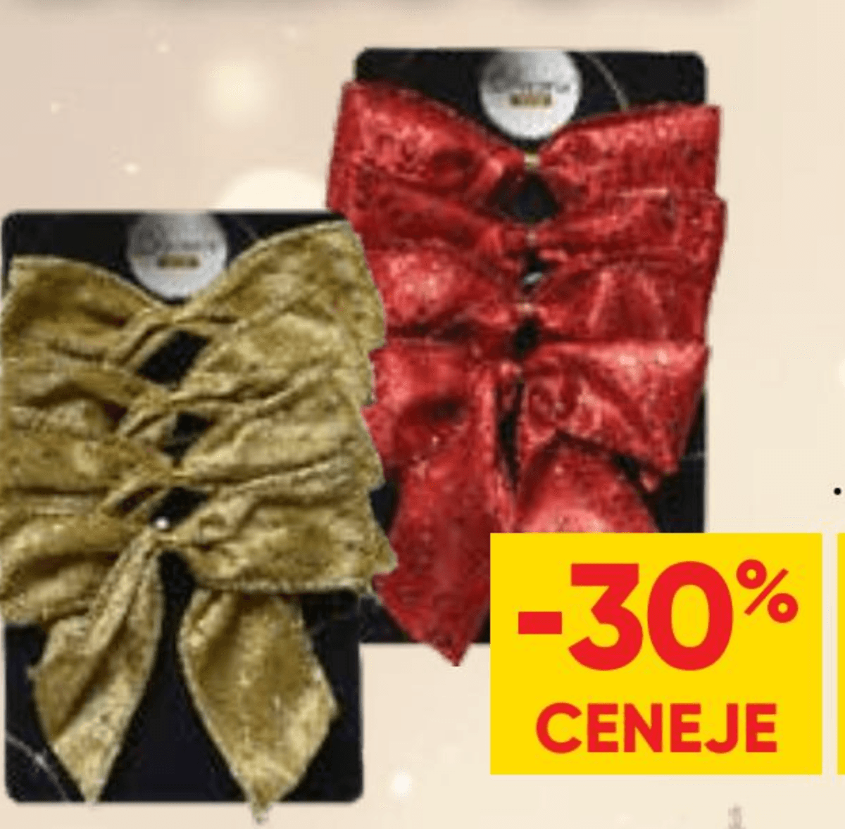 Pentlje za dekoracijo 4/1 - Akcija v trgovini Tuš