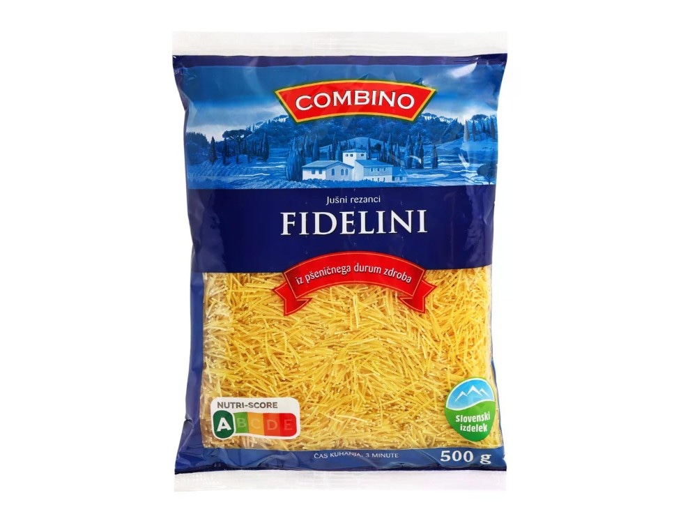 COMBINO Jušni rezanci fidelini 500 g - Akcija v trgovini Lidl