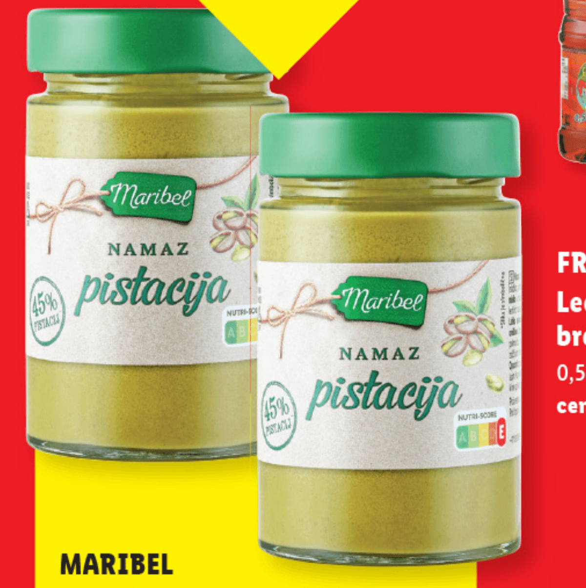 Maribel Pistacijeva krema 190 g - Akcija u trgovini Lidl