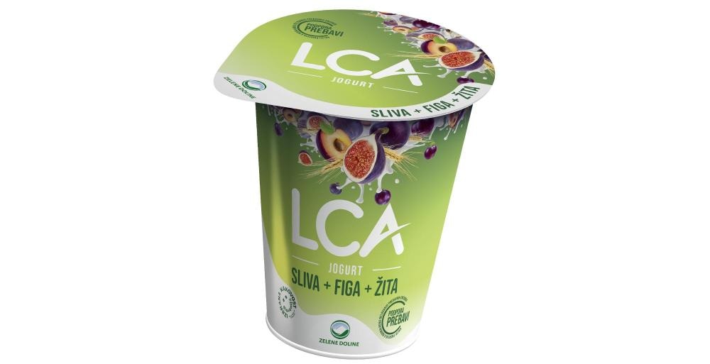 Navadni jogurt LCA 240 g, XXL; 180 g + 60 g GRATIS ZELENE DOLINE - Akcija v trgovini Spar