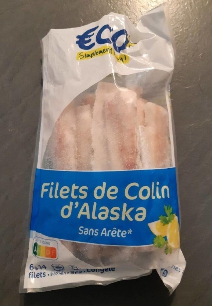 File aljaškega polaka Filets de Coli d'Alaska 1 kg ECO+ - Akcija v trgovini E.Leclerc
